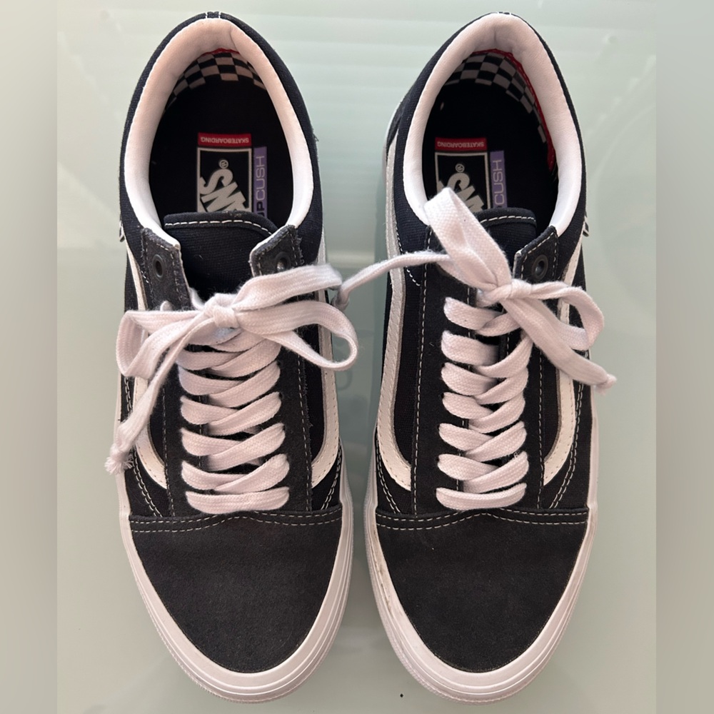 Vans Gray and White Old Skool Men's Sneakers